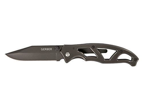 Gerber Gear Paraframe I Knife, Fine Edge, Grey [22-48446]