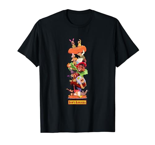 Bob's Burgers Character Burger T-Shirt