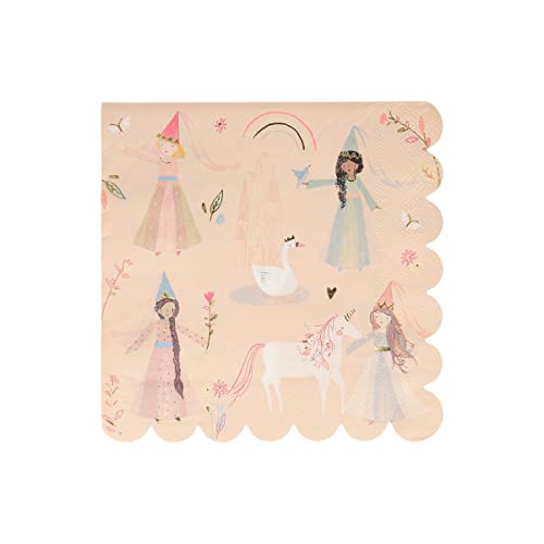 Meri Meri Princess Large Napkins (Pack of 16)