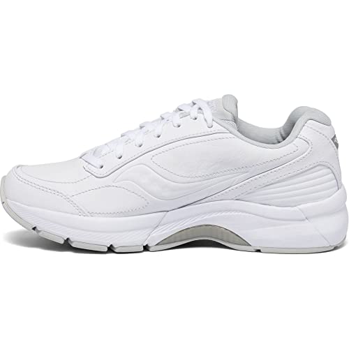 Saucony Women's Omni Wlk Walking Shoes, White, 8.5 US