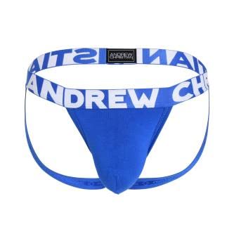 Andrew Christian Almost Naked Bamboo Jock, Royal, X-Large