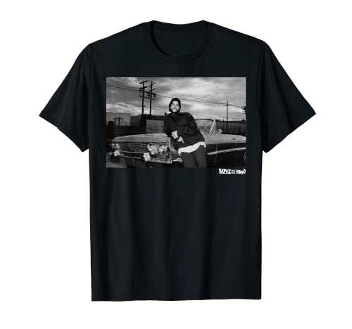 Boyz N The Hood Doughboy Leaning On Impala Portrait T-Shirt