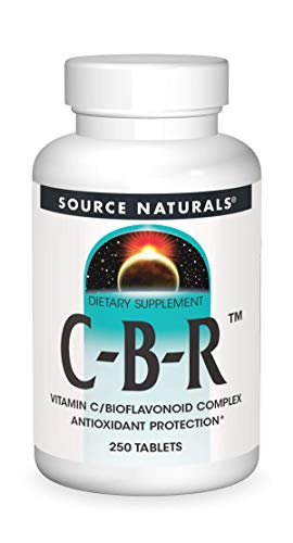 Source Naturals C-B-R - Vitamin C, Bioflavonoid Complex For Antioxidant Protection - 250 Tablets