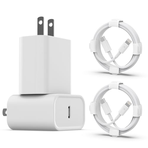 USB C Charger for iPhone 14 13 12 11 Charger, 2Pack USB C Fast Charger Plug Power Adapter with 6FT Type C to L.ightning Cable for iPhone 14/13/12/11 Pro/Pro Max/XS Max/XS/XR/X/SE/8 and More