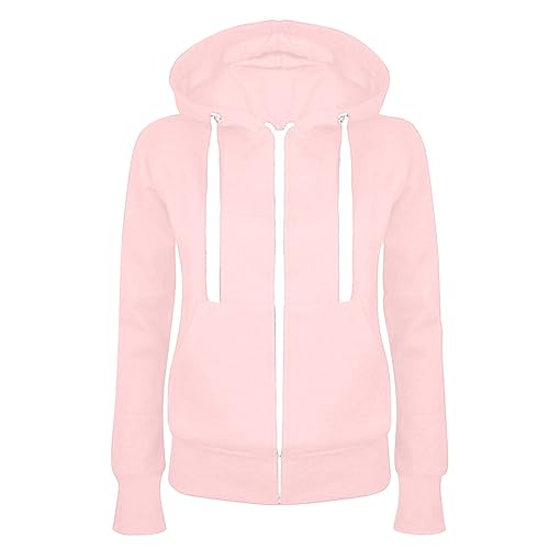 Cozirly Zip Up Hoodies for Women 2023 Fall Fashion Plus Size Hooded Sweatshirt Zipper Lightweight Workout Athletic Jacket