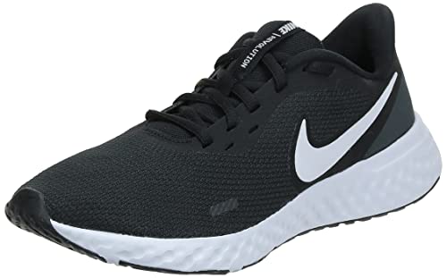 Nike Men's Revolution 5 Running Shoe, Black/White-Anthracite, 9 Regular US