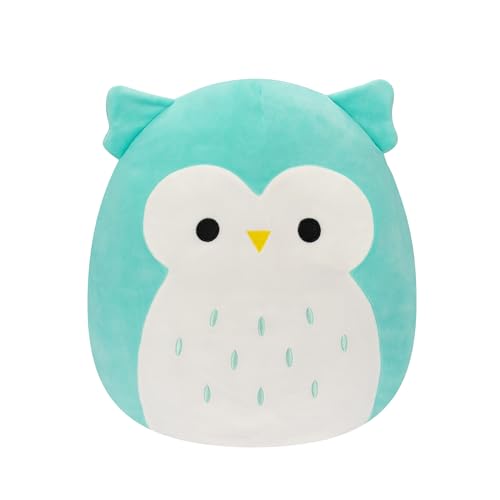Squishmallows Original 14-Inch Winston Teal Owl - Large Ultrasoft Official Jazwares Plush