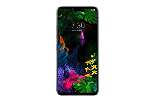 LG G8 ThinQ (128GB, 6GB RAM) 6.1' QHD+ OLED FullVision Display, Crystal Sound OLED Speaker, Hand ID, Air Motion, 4G LTE (Only for T-Mobile & Its MVNO's) (Renewed) (Aurora Black)