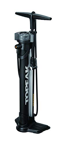 Topeak Joe Blow Booster Floor Pump w/SmartHead DX3 (TJB-BST3), Black, 29.1” X 9.8” X 7.3” (62002365AFFP)