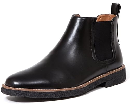 Deer Stags Men's Rockland Dress Comfort Chelsea Boot/Black/ 8 / Medium