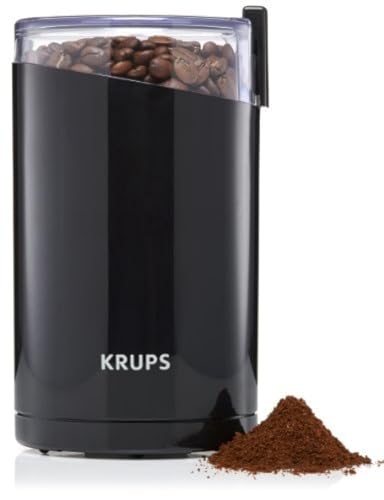 Krups Black Stainless Steel 3 oz. Coffee Grinder