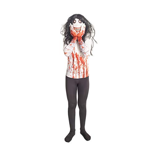 Morphsuits Jeff The Killer Kids Monster Urban Legend Costume - Small 3'-3'5 / 6-8 years (91cm-104 cm)