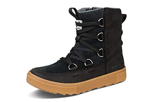 Forsake Lucie Boot - Women's Waterproof Leather Boot (8.5 M US, Black, numeric_8_point_5)