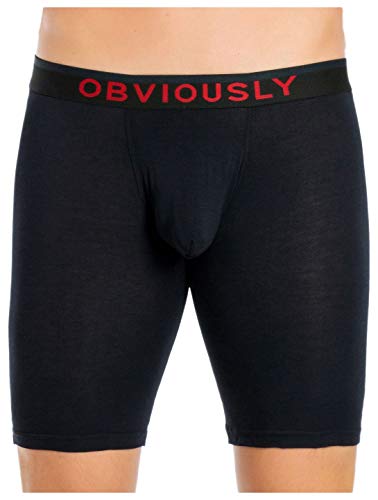 Obviously FreeMan - Boxer Brief 9 inch Leg - Black - Large