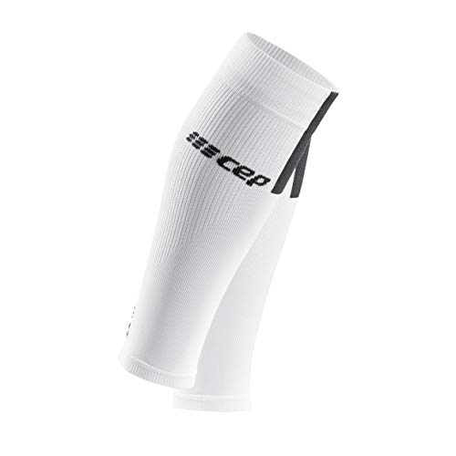 CEP Men's Compression Run Sleeves Calf Sleeves 3.0, Black/Dark Grey V