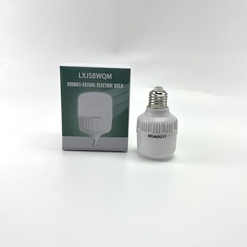 LXJSBWQM Electric Light Bulb,Light Bulbs,Super Bright Light Bulb, White for Kitchen Bedroom Indoor Outdoor