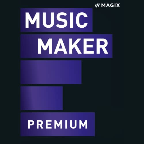 MAGIX Music Maker 2023 Premium - Make the music you love I audio software I music program I Windows 10 / 11 I 1 PC licence