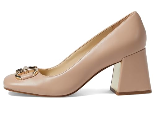 Nine West Women's CAVEN Pump, Barely Nude 110, 9.5