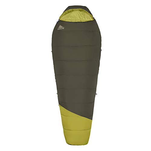 Kelty Mistral Synthetic Camping Sleeping Bag - 40 Degree, Regular, Green