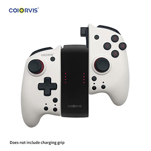 COIORVIS Switch Controllers Joy Pad Controller for Switch/Switch OLED,Wireless Switch Controller with Motion Control/Turbo… [nintendo_switch]…