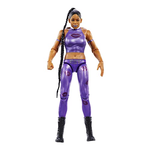 WWE Mattel Wrestlemania Bianca Belair Action Figure, Collectible with 10 Points Articulation & Life-Like Detail, 6-Inch