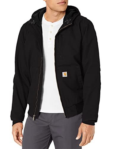 Carhartt mens Full Swing Armstrong Active Jacket (Big & Tall) Work Utility Outerwear, Black, 3X-Large Tall US