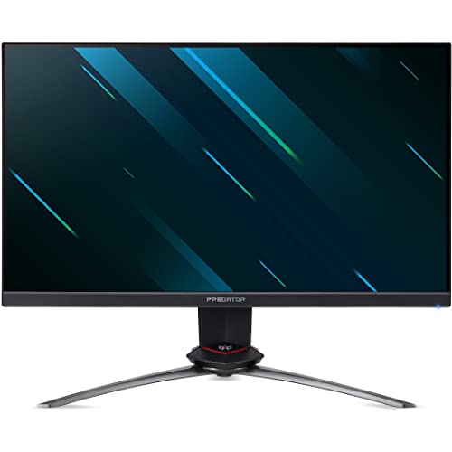 Acer Predator XB273 Pbmiprzx 27' FHD (1920 x 1080) IPS NVIDIA G-SYNC Gaming Monitor with 4ms (G to G), 144Hz, 99% sRGB (1 x Display Port & 1 x HDMI Port),Black