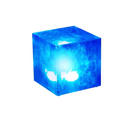 Tesseract Stone, Blue Tesseract Cube Hero Cosplay Props Movie Collection Home Decor for Men Women
