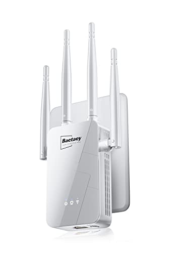2024 WiFi Extender Signal Booster - up to 10000 sq.ft Coverage, Wireless Booster - Long Range Internet Repeater, WiFi Booster and Signal Amplifier w/Ethernet Port, 1-Tap Setup
