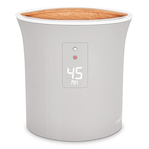 Live Fine Towel Warmer | Bucket Style Luxury Heater with LED Display, Adjustable Timer, Auto Shut-Off | Fits 40” x 70” Oversized Towel