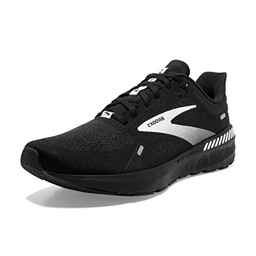 Brooks Men’s Launch GTS 9 Supportive Running Shoe - Black/White - 12.5