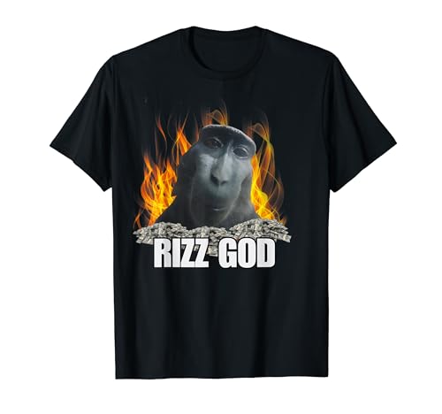 FUNNY RIZZ RIZZLER RIZZ GOD SLANG MEME TRENDING SOCIAL MEDIA T-Shirt