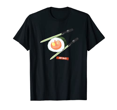 Star Wars Treats Rebel Symbol Sushi & Lightsaber Chopsticks T-Shirt