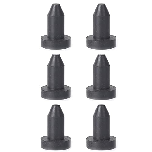 (6-Pack) Push-in 1/2' Kayak Drain Plugs Neoprene Rubber Scupper Plugs for Kayak Compatible with Sun Dolphin Aruba 8 SS 10 Bali 8 Excursion 10 Sportsman 8 10