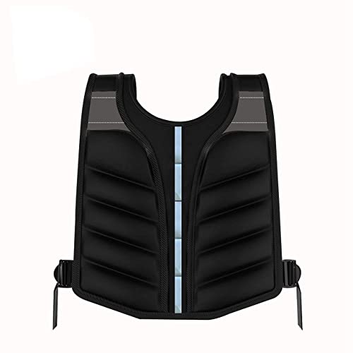 MOVSTAR Neoprene Weighted Vest, Body Weight Vest with Reflective Stripe for Running, Workout, Strength Training, Muscle Building, Weight Loss,20lb