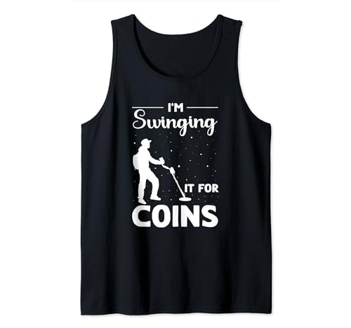 Dirt Fisher Essentials Metal Detector Tools Magnet Fisher Tank Top