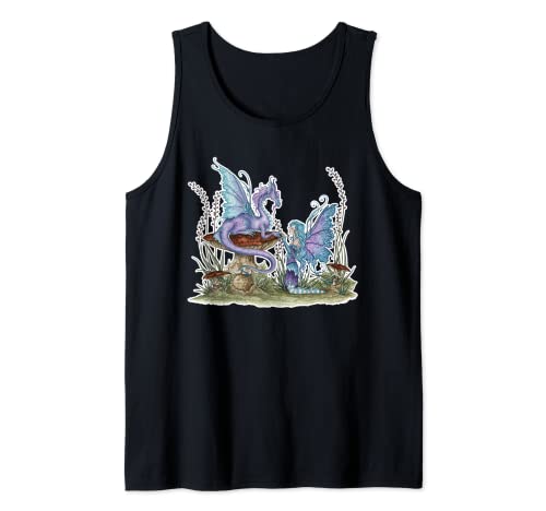 Amy Brown Companions Fairy & Dragon Tank Top