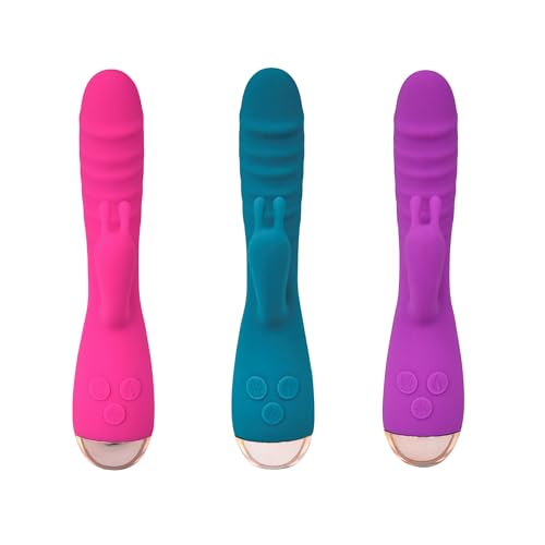 Worm Clitoral Stimulator, Vibrator and Clit Sucking, Waterproof, Rechargeable, Sex Toy for Women & Couples (Rose Red)