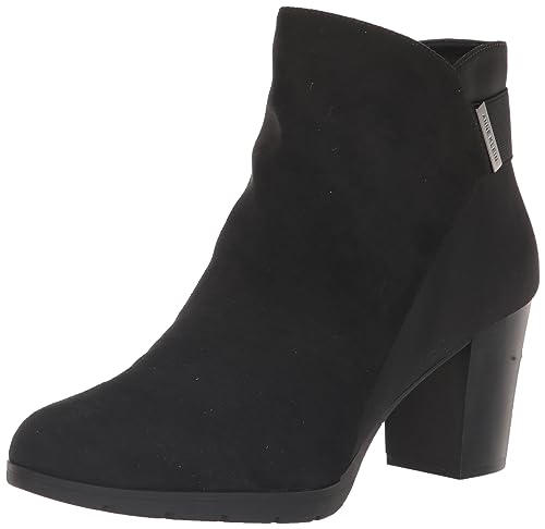 Anne Klein Women's Roselyn Ankle Boot, Black, 8