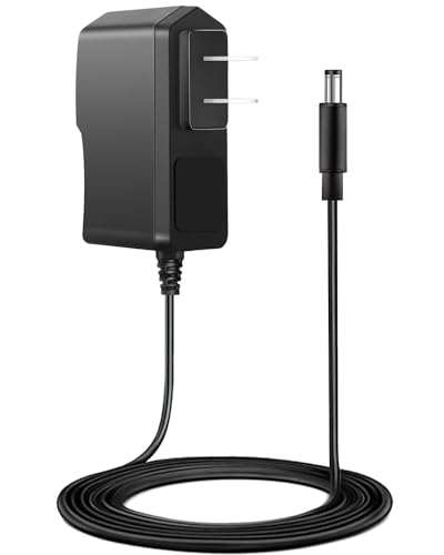 12V 2A AC/DC Power Supply Adapter for Yamaha Keyboard Piano PA130 PA150 YPG-235, PSR-E253, PSR-E263, PSR-E353, PSR-E363, PSR-EW300, PSR-E453, NP12, NP32, YPT-200, YPT-210 Charger Cable (6 feet)