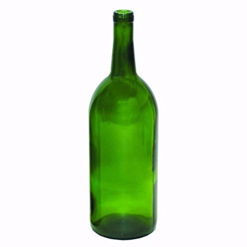 1.5 Liter Emerald Green Claret/Bordeaux Bottles, 6 per case