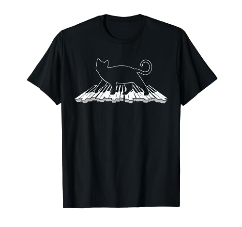 Cute Piano For Men Women Keyboard Instrument Piano Player T-Shirt