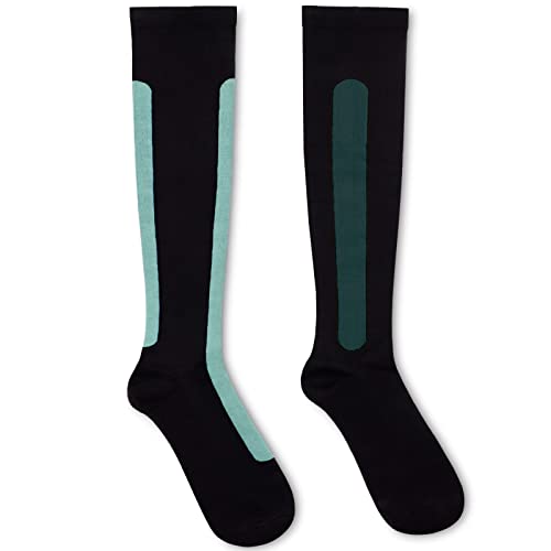 Ostrichpillow Bamboo Compression Socks for Women Men - Improve Circulation, Reduce Swelling, Odor-Free, Reinforced Heel & Toe, Recommended for Teachers, Nurses, Sports & Travel