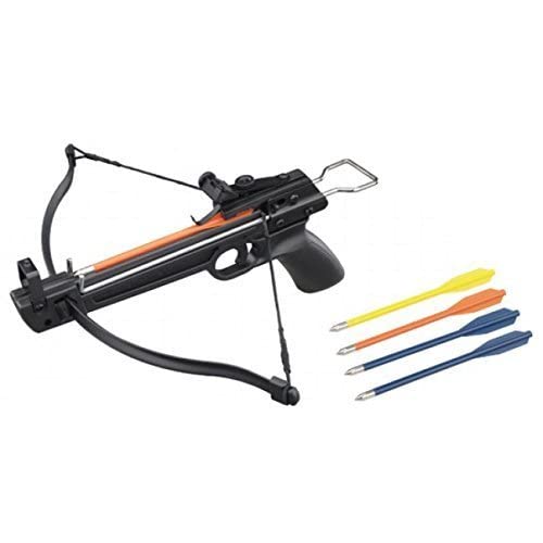 Crossbow 50 lb. Mini Pistol Hand Held Gun Archery Hunting Cross Bow w/5 Arrows