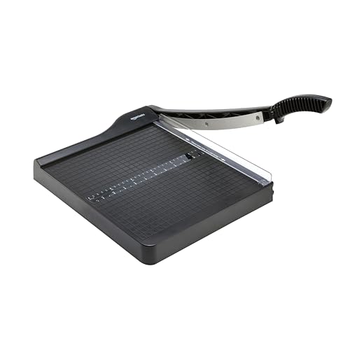 AmazonBasics Paper Trimmer -12' Blade, 10 Sheet Capacity