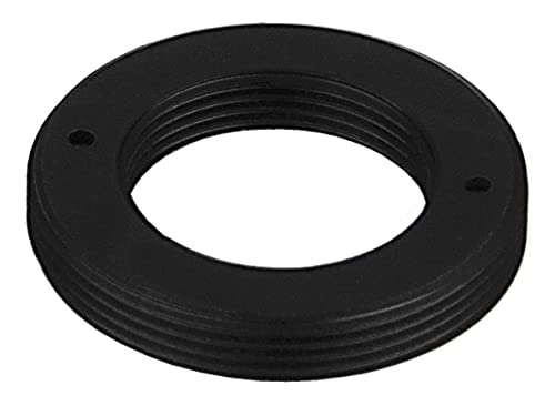 Fotodiox Pro Lens Mount Adapter Compatible with D-Mount 8mm Film Lenses to C-Mount Cameras