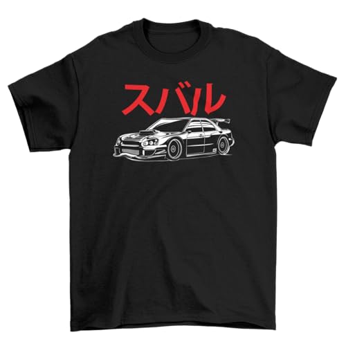 Subie Japan Style T-Shirt (Large) Black