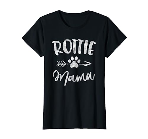 Rottie Mama Gifts Rottweiler Lover Owner Gifts Dog Mom T-Shirt