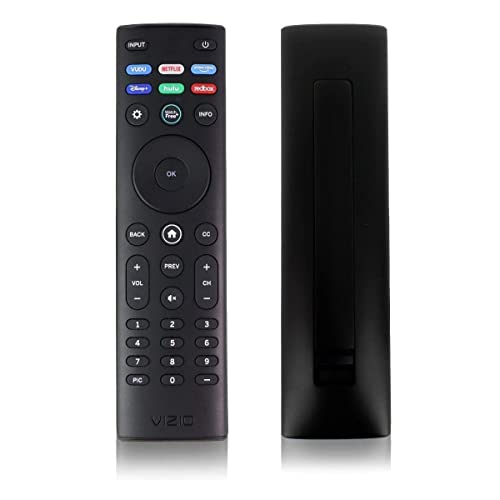 OEM Universal Remote Control for VIZIO XRT140 Remote fits All VIZIO LED LCD HD 4K UHD HDR Smart TVs Compatible w/All VIZIO V/M/D/P/PX/E/OLED Series w/Disney+/Hulu/Redbox