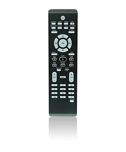 JISOWA Replacement Remote Control Universal for Magnavox LCD HD TV DVD Combo 19MD359B/F7 NF800UD 22MF339B/F7 NF801UD 26MD350B/F7 NF802UD 32MF369B/F7 32MD350B/F7 32MF338B/27E 37MD311B/F7 42MF439B/F7